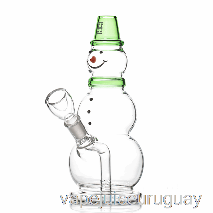 Cáñamo Muñeco De Nieve Bong Verde Vape Uruguay